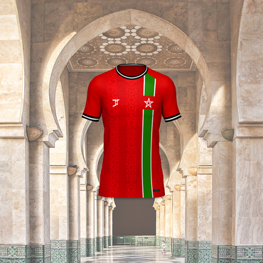 Morocco World Cup Jersey Adult - Home